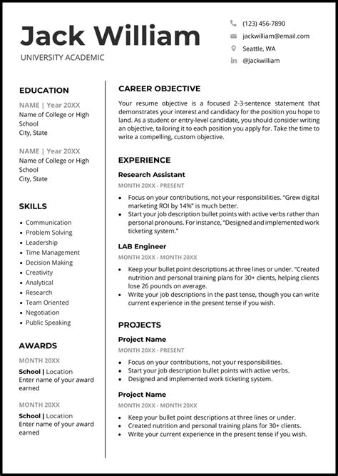 Best Resume Format for Jobs: Examples & Templates [2024].